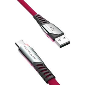 Konfulon DC18 1 mt 5A Type-C Kırmızı Kablo