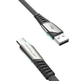 Konfulon DC18 1 mt 5A Type-C Siyah Kablo