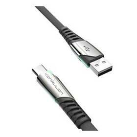 Konfulon DC18 1 mt 5A Type-C Siyah Kablo