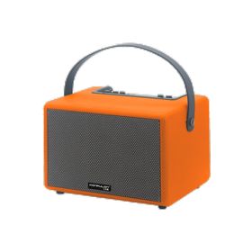 Konfulon F31 Turuncu 2 Adet Mikrofonlu Kablosuz Taşınabilir Bluetooth Hoparlörü