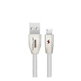 Konfulon S53 Beyaz Işıklı Micro 1 m 3A USB Kablo