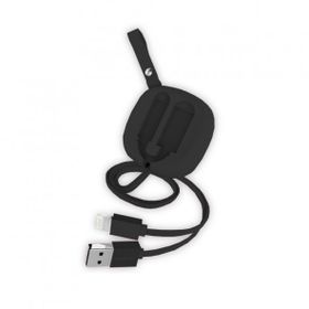 Konfulon S80 iPhone Uyumlu 20 cm 1 mt 2 A Siyah Lightning Kablo
