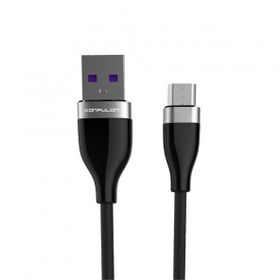 Konfulon S82 1 mt 3.1A Siyah Seramik Uçlu Micro USB Kablo