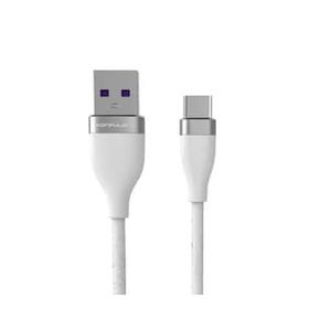 Konfulon S84 1 mt 3.1A Beyaz Seramik Uçlu Type-C USB Kablo