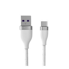 Konfulon S84 1 mt 3.1A Beyaz Seramik Uçlu Type-C USB Kablo