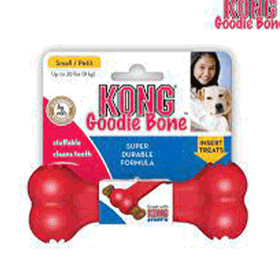 Kong 035585780108 13.5 cm Köpek Kırmızı Kauçuk Oyuncak Kemik
