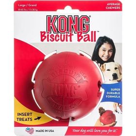 Kong Biscuit Ball Top Şeklinde Large Köpek Oyuncağı