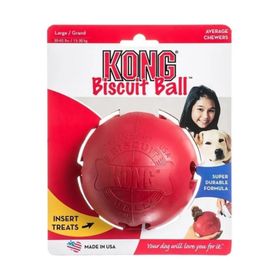 Kong Biscuit Ball Top Şeklinde Large Köpek Oyuncağı
