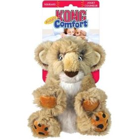 Kong Comfort Kiddos Aslan Şeklinde L Peluş Köpek Oyuncağı