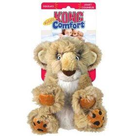 Kong Comfort Kiddos Aslan Şeklinde L Peluş Köpek Oyuncağı