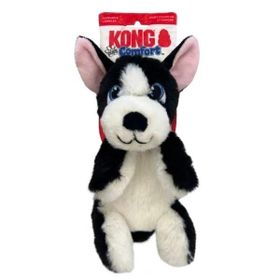 Kong Comfort Pups Boss S Köpek Şeklinde Peluş Köpek Oyuncağı