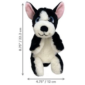 Kong Comfort Pups Boss S Köpek Şeklinde Peluş Köpek Oyuncağı