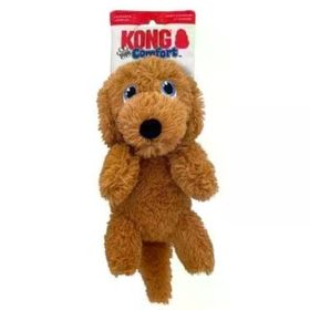 Kong Comfort Pups Goldie Köpek Şeklinde M Peluş Köpek Oyuncağı