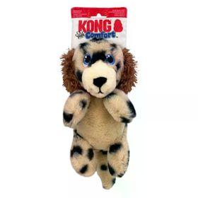 Kong Comfort Pups Spot Köpek Şeklinde M Peluş Köpek Oyuncağı