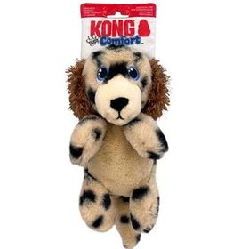 Kong Comfort Pups Spot Köpek Şeklinde M Peluş Köpek Oyuncağı