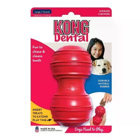 Kong Dental Diş Temizliği Sağlayan Large Köpek Oyuncağı