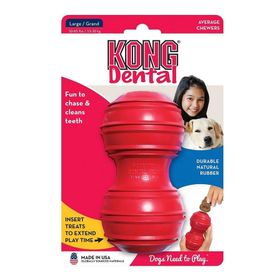 Kong Dental Diş Temizliği Sağlayan Large Köpek Oyuncağı