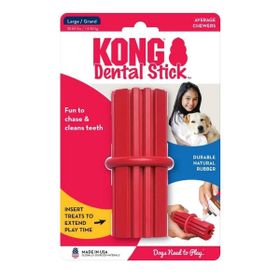 Kong Dental Stick Diş Temizliği Sağlayan L Köpek Oyuncağı