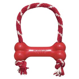 Kong Goodie Bone Medium Kemik Şeklinde İpli Köpek Oyuncağı