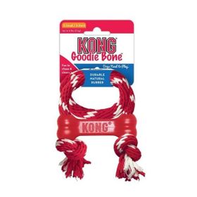 Kong Goodie Bone Medium Kemik Şeklinde İpli Köpek Oyuncağı