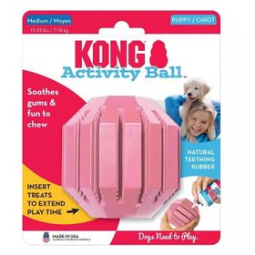 Kong Puppy Activity Karışık Renkli M Yavru Köpek Ödül Oyuncağı