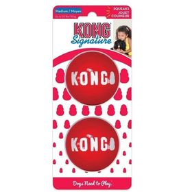 Kong Signature Ball 2 Adet Medium Top Şeklinde Köpek Oyuncağı