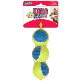 Kong Squekair 6 cm 3'lü Top Köpek Oyuncağı