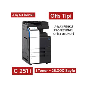 Konica Minolta C251I Renkli Fotokopi Makinesi