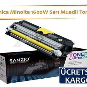 Konica Minolta MagiColor 1600W/A0V306H Sarı Muadil Toner