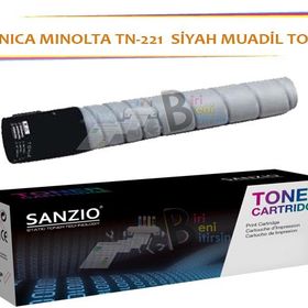 Konica Minolta TN-221K Muadil Siyah Toner