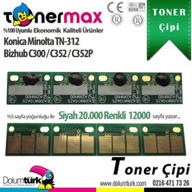 Konica Minolta TN-312 Siyah Fotokopi Toner