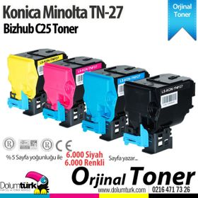 Konica Minolta TNP-27 Kırmızı Fotokopi Toner