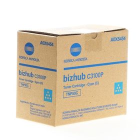 Konica Minolta TNP-50C Mavi Muadil Toner