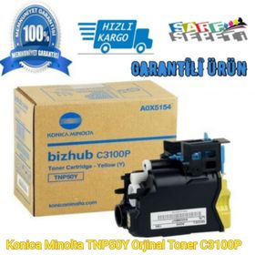 Konica Minolta TNP-50Y 5000 Sayfa Yellow Toner Kartuşu