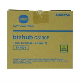 Konica Minolta TNP-50Y Sarı Toner