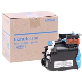 Konica Minolta TNP-51 Mavi Muadil Mavi Toner