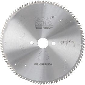 Konig 250x3.2x30 mm 80 Diş Alüminyum Testeresi