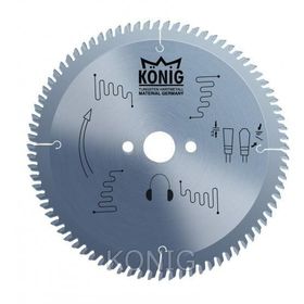 Konig 250x3.2x30 mm 80 Diş Alüminyum Testeresi