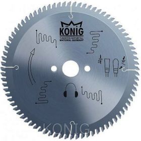 Konig 250x3,2x30x80z Ahşap Elmas Testere