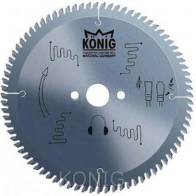 Konig 250x3,2x30x80z Ahşap Elmas Testere