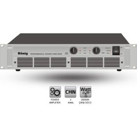 Konig A-2000 2x750 Watt Power Amfi