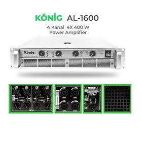 Konig AL1600 400 W Power Amplifier