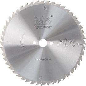 Konig Elmas Uçlu 300x2,4x30x28z İnce Masif Lambri ve Çıta Testeresi