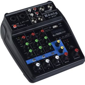 Konig K-200 4 Kanal Stüdyo Kayıt Deck Mikser