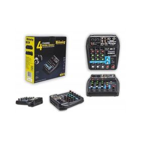 Konig K-200 4 Kanal Stüdyo Kayıt Deck Mikser