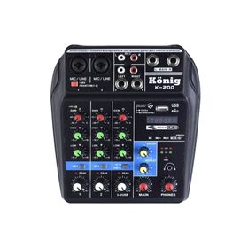 Konig K-200 4 Kanal Stüdyo Kayıt Deck Mikser