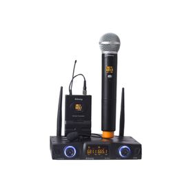 Konig K-312 Çift El 16 Kanal Uhf Telsiz Mikrofon