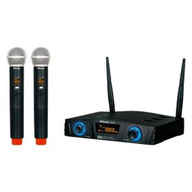 Konig K-312 Çift El 16 Kanal Uhf Telsiz Mikrofon