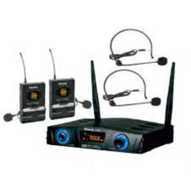 Konig K-312 Çift Yaka 16 Kanal Uhf Telsiz Mikrofon