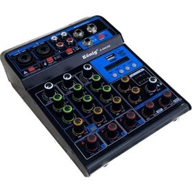 Konig K-400 USB 4 Kanal Dec Mikser